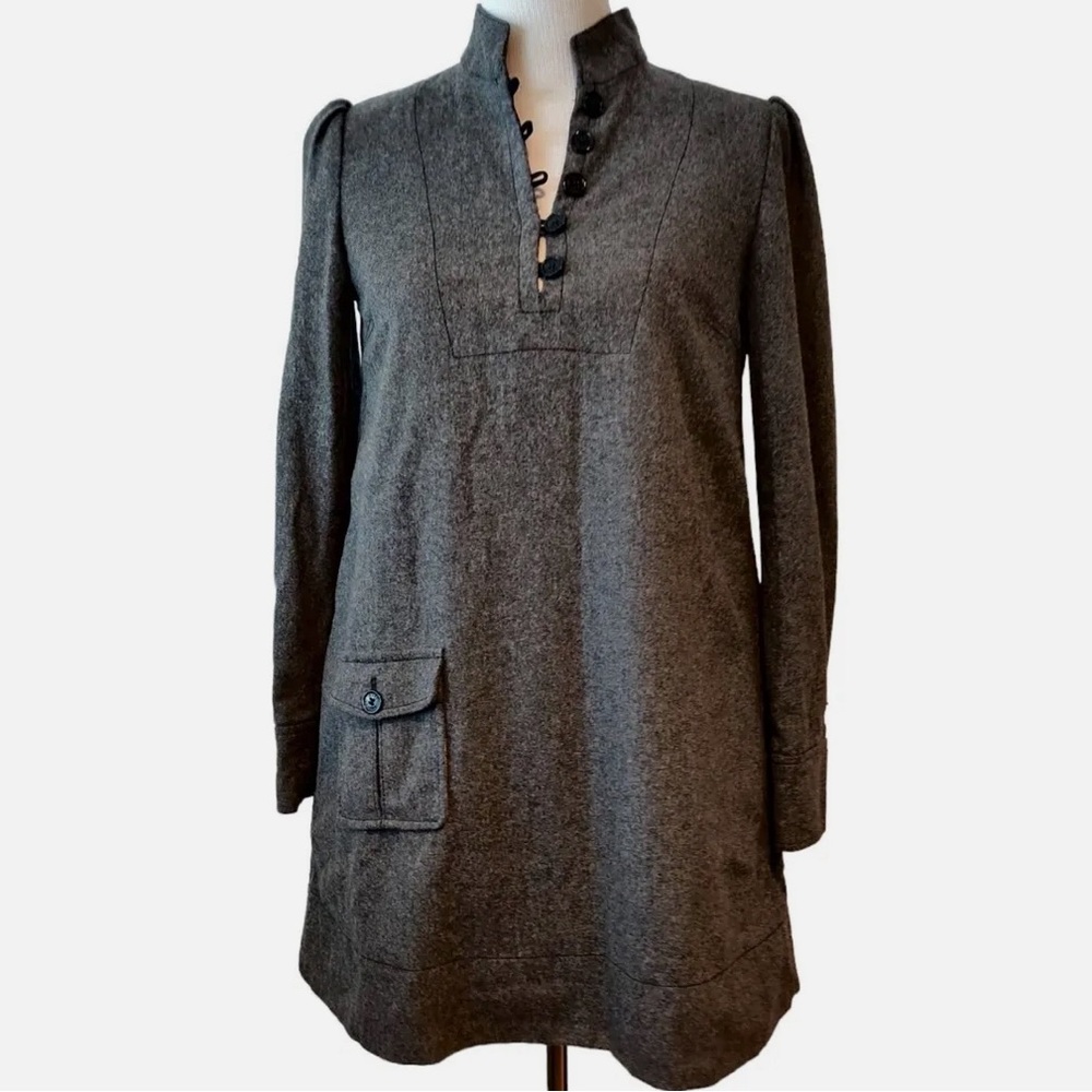Marc Jacob’s gray wool blend beautiful dress